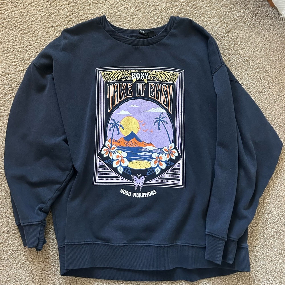 roxy crewneck